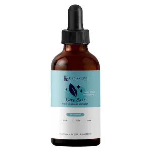 10% OFF: Kin Kind Kitty Ears Leave-In Cat Ear Cleaner 4oz