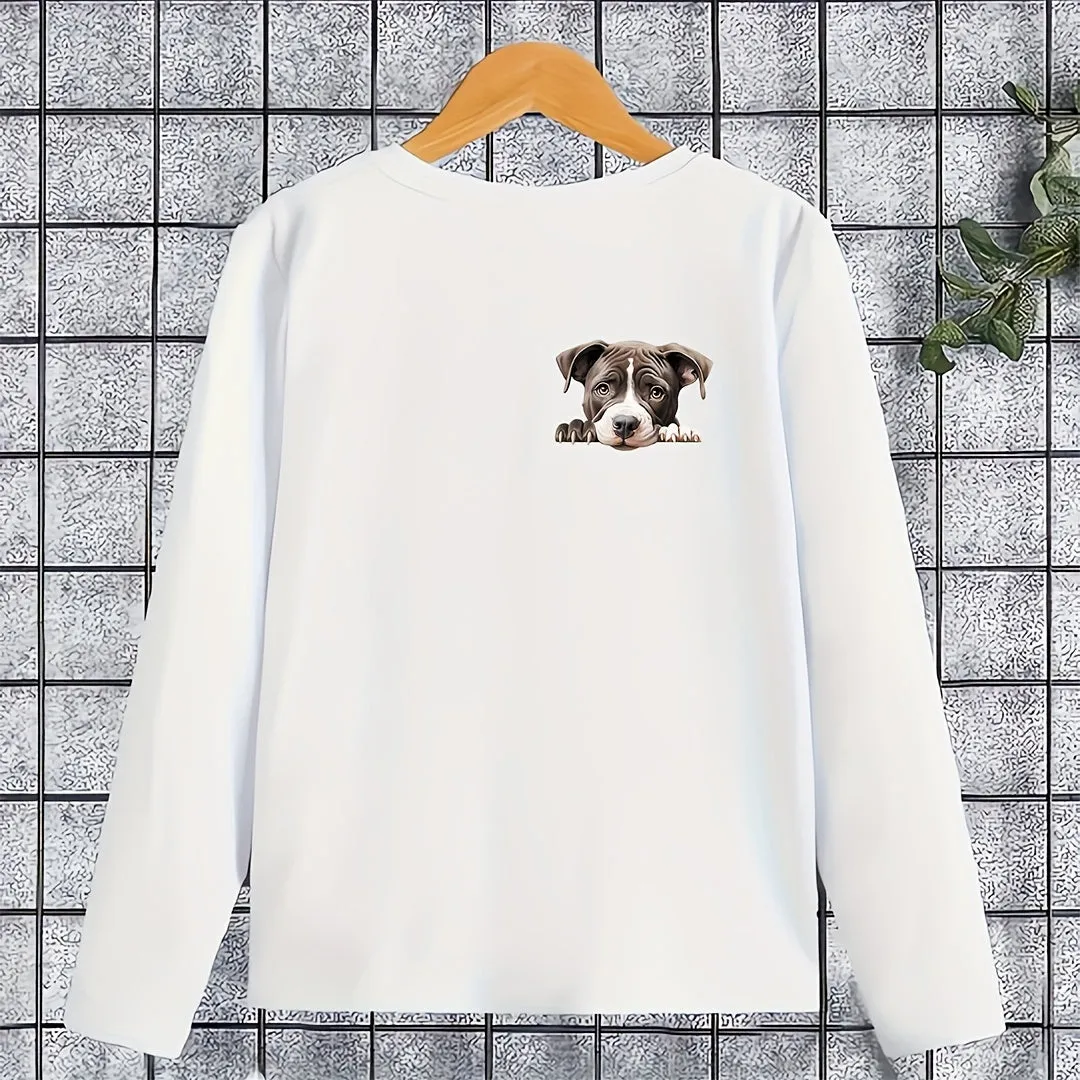 9Piece Peeping Dog Heat Transfer Kit for DIY Personalization
