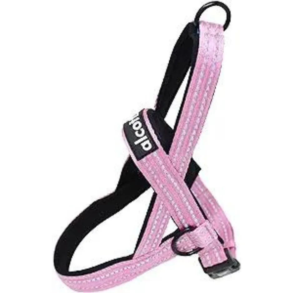 Alcott Norwegian Nylon Dog Harness Pink
