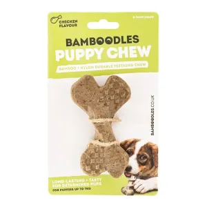 Bamboodles Puppy Nylon Teething Chew Chicken Flavour