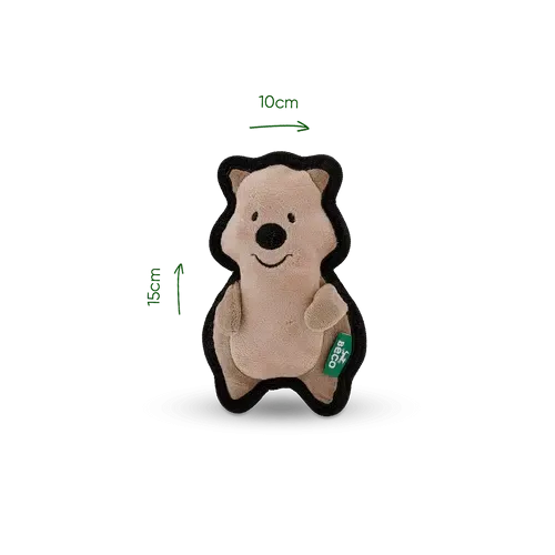 Beco - Recycled Rough & Tough - Quinn the Quokka Dog Toy