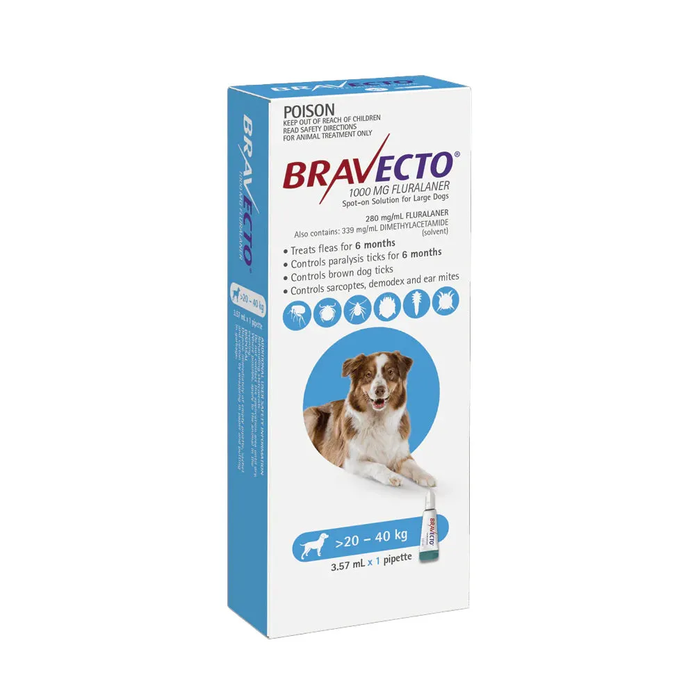 Bravecto Spot On for Dogs