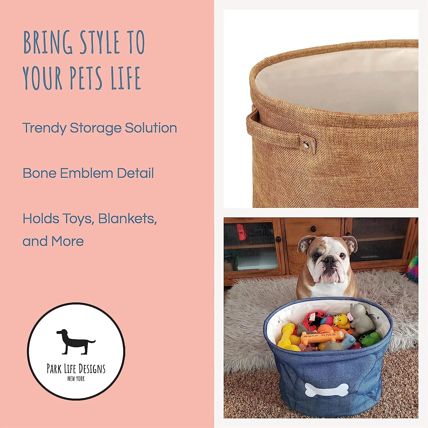 Capri Pet Toy Storage