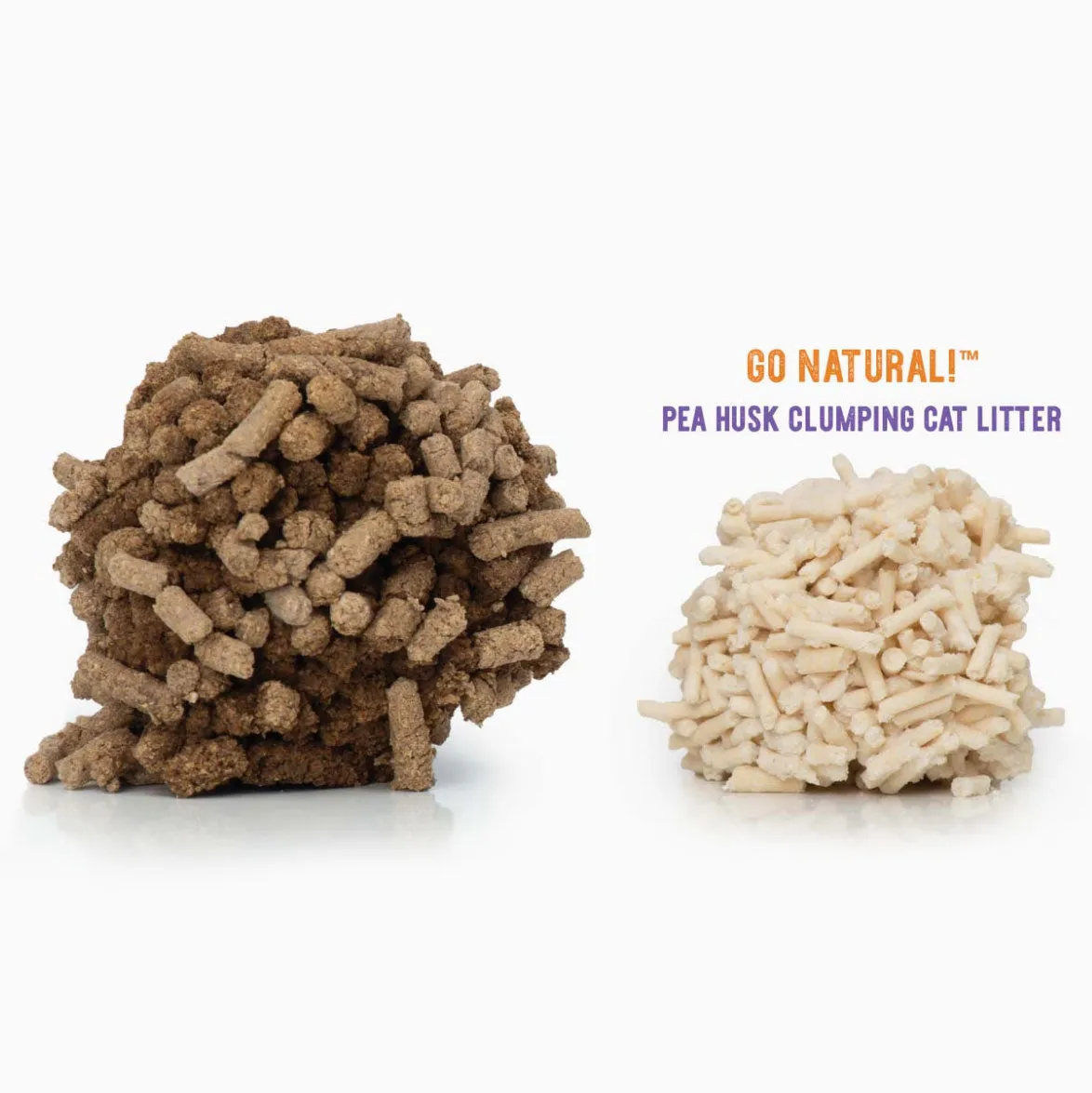 Catit Go Natural - Pea Husk Clumping Cat Litter - Lavender - 25% free