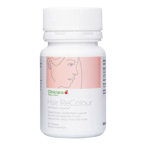 Clinicians Hair ReColour Tablets 30s