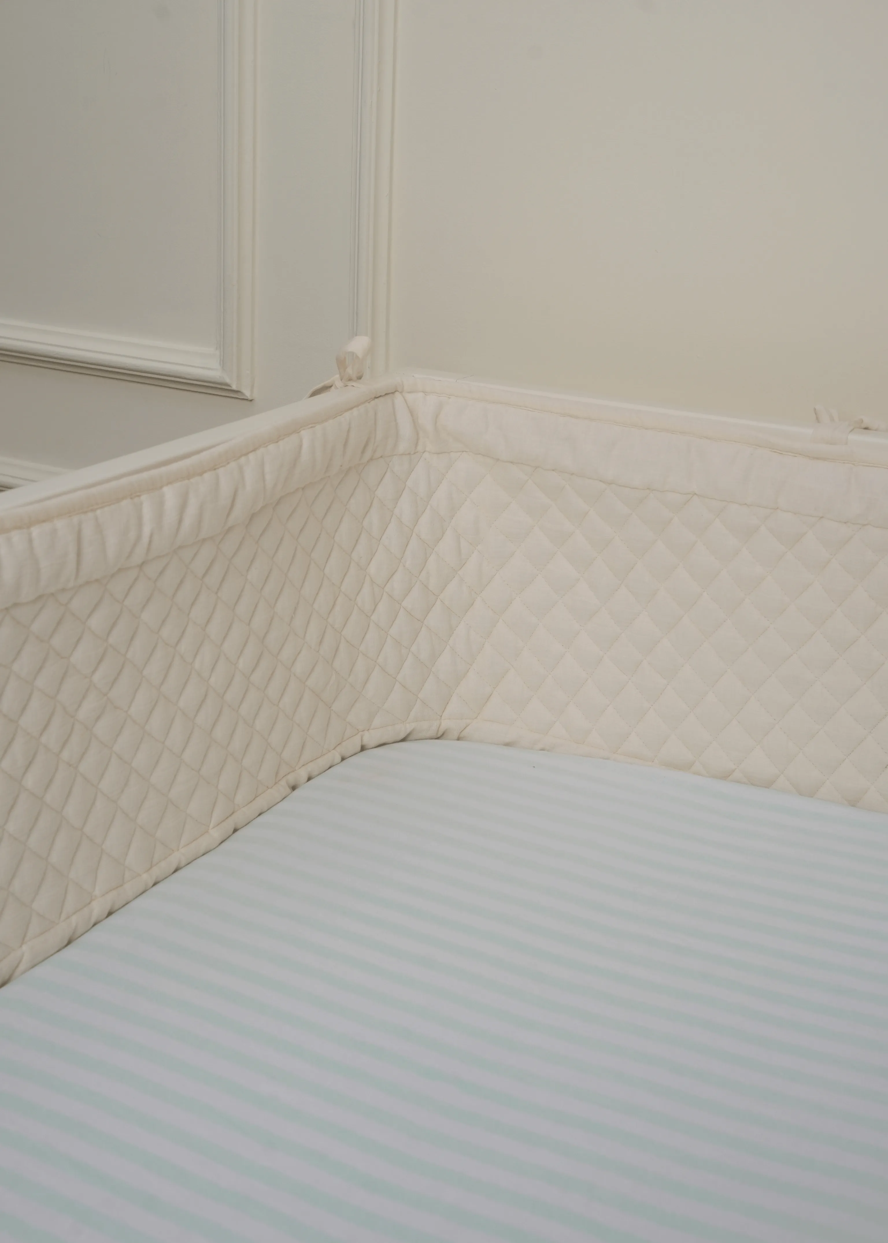 Cot Bumper - Ecru