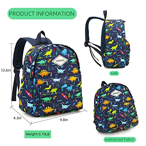 Cute Dinosaur Toddler Backpack for Boys and Girls