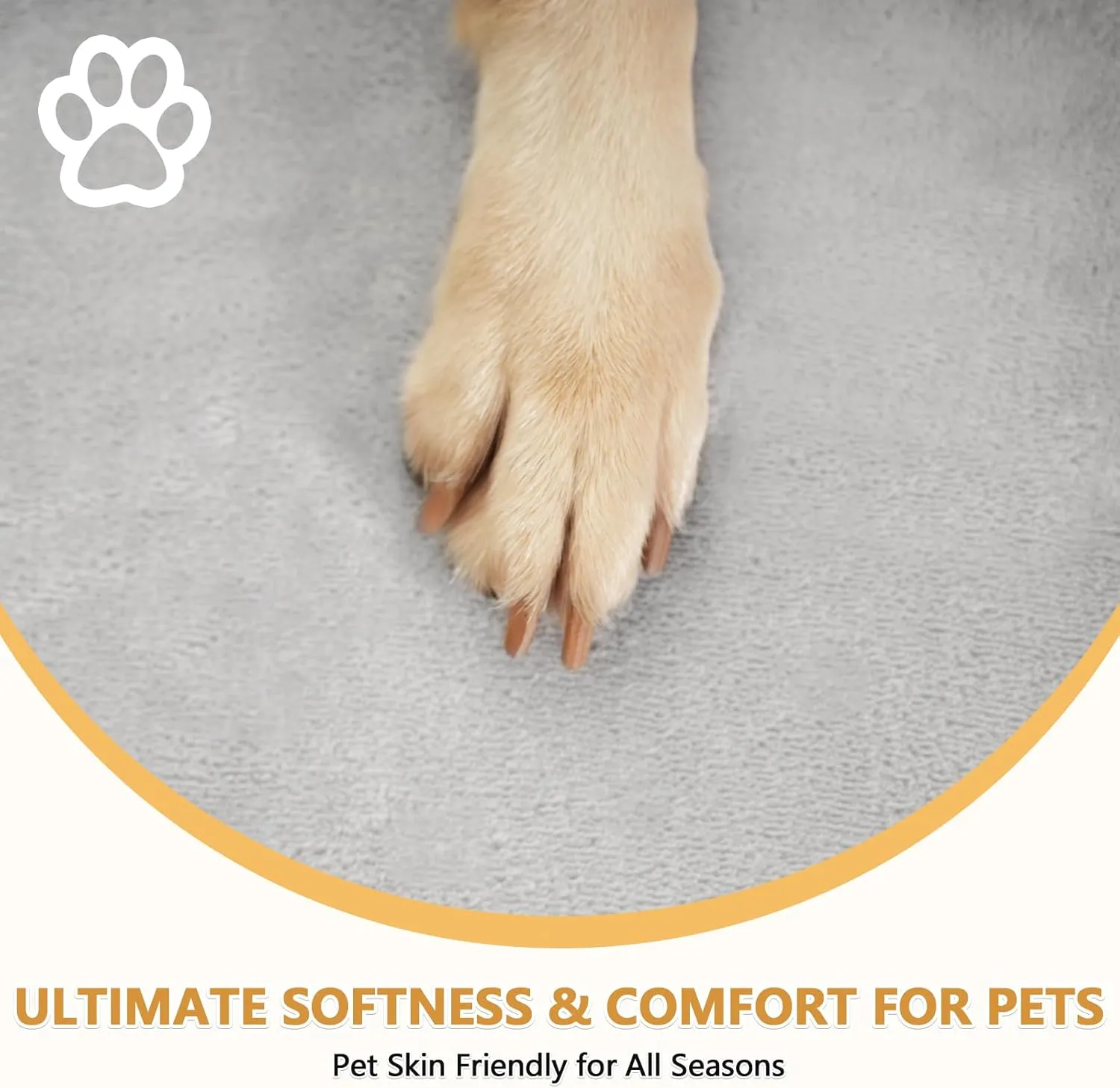 Dog Bed Washable Dog Beds Dog Mat High Resilience Foam Kennel Mat with Anti-Slip Bottom Soft Flannel Dog Crate Pad for Small Medium Dog, 29" x 21" Dog Cat Sleeping Floor Pad, Gray