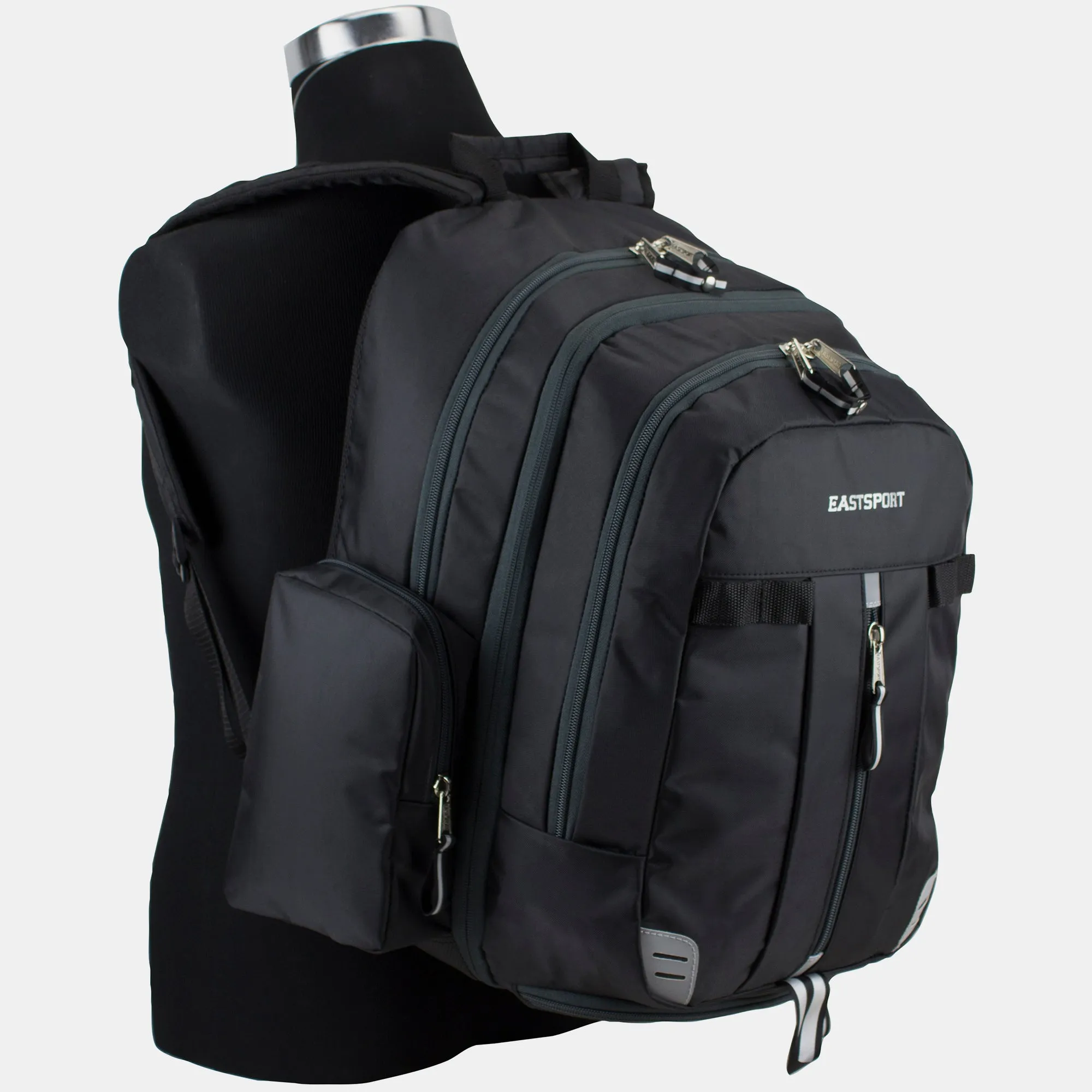 Eastsport Oversized Expandable Backpack with Removable Easy Wash Bag
