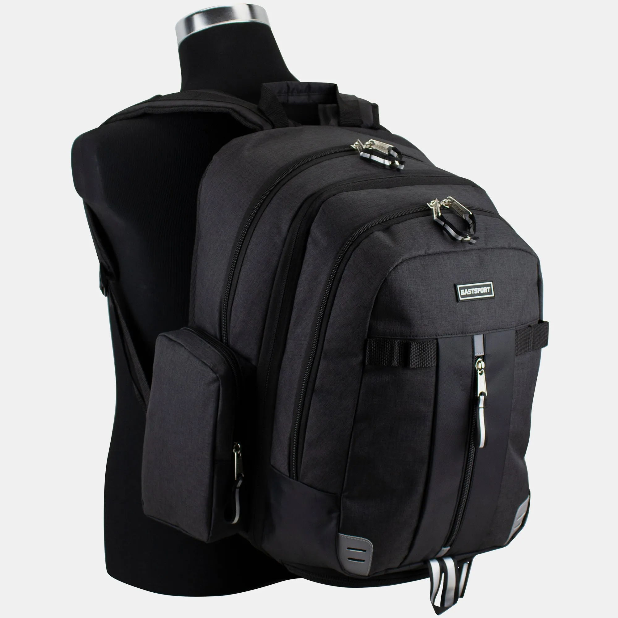Eastsport Oversized Expandable Backpack with Removable Easy Wash Bag