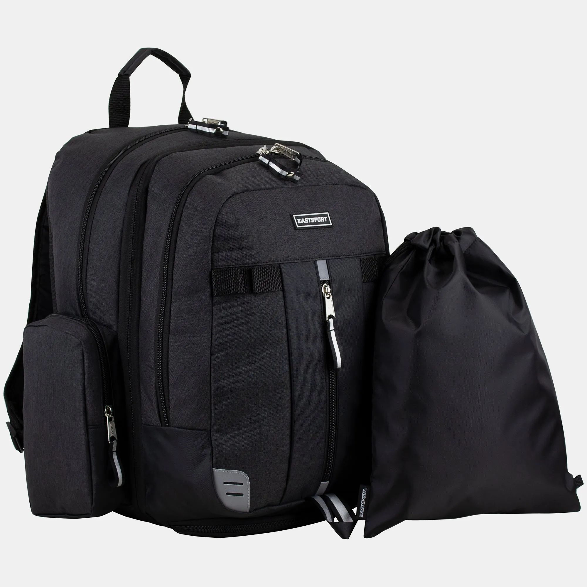 Eastsport Oversized Expandable Backpack with Removable Easy Wash Bag