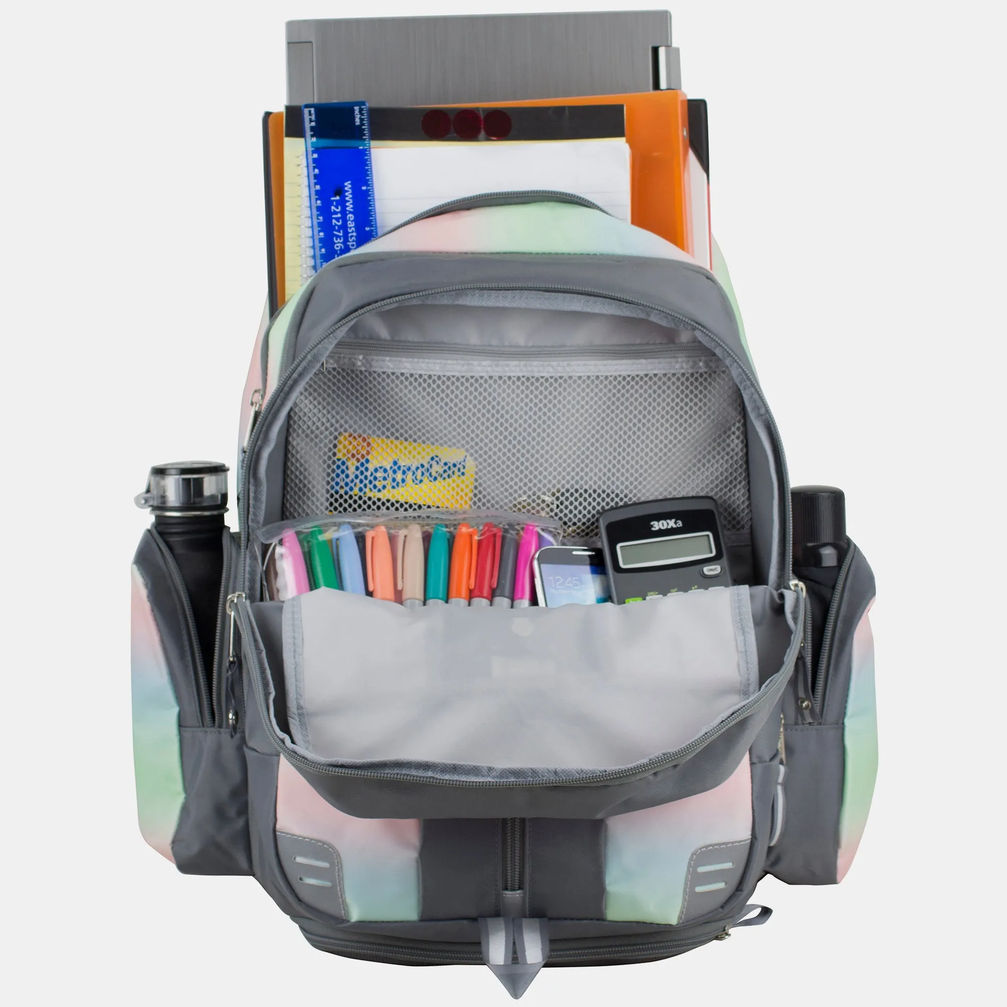 Eastsport Oversized Expandable Backpack with Removable Easy Wash Bag