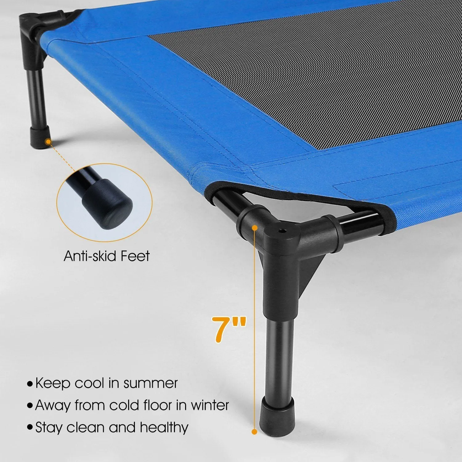 Elevated Dog Cot Bed