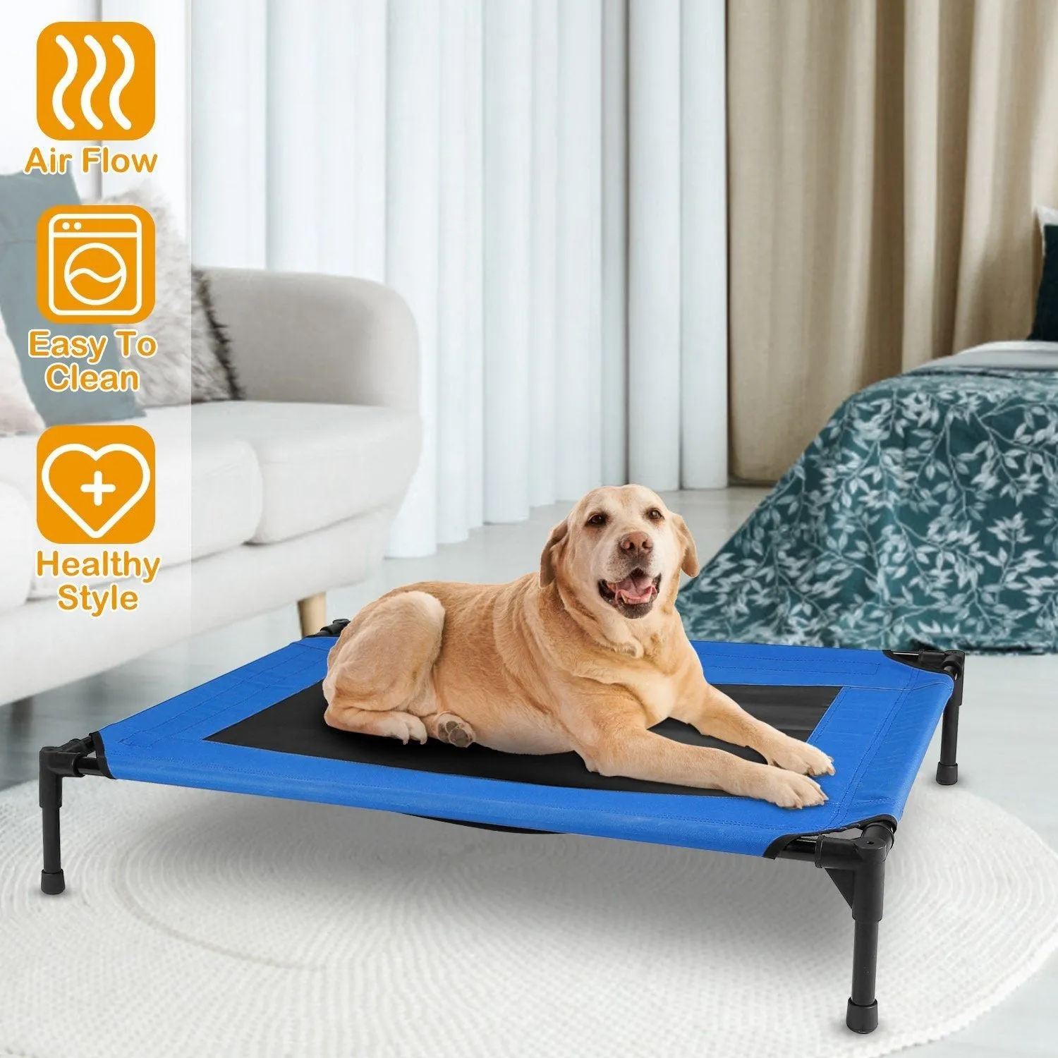 Elevated Dog Cot Bed