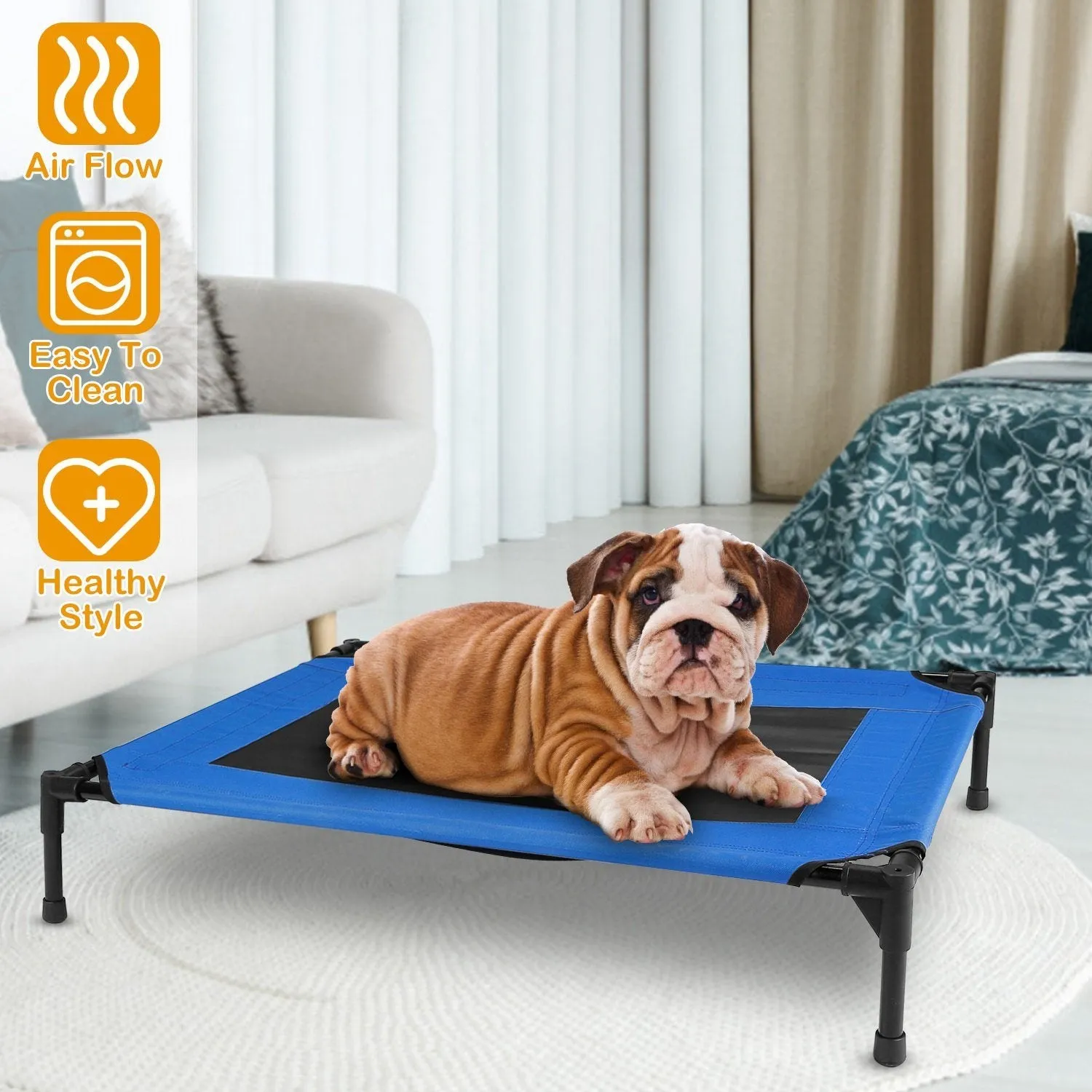 Elevated Dog Cot Bed