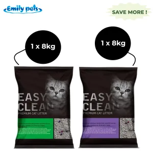 Emily Pets Apple and Lavender Scented Cat Litter Combo (1 1)