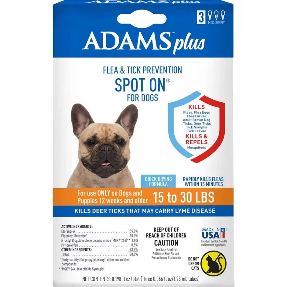 Flea & Tick Spot On for Dogs 10053768