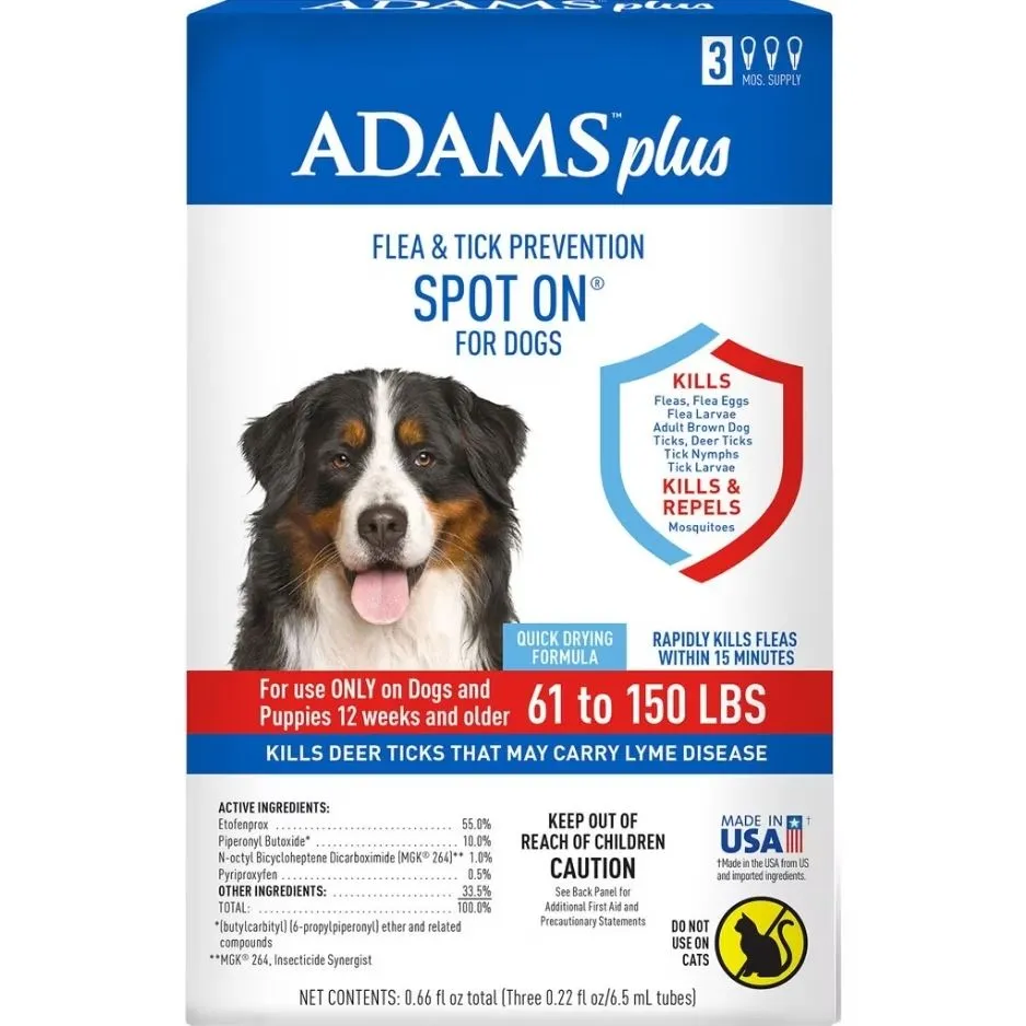 Flea & Tick Spot On for Dogs 10053768