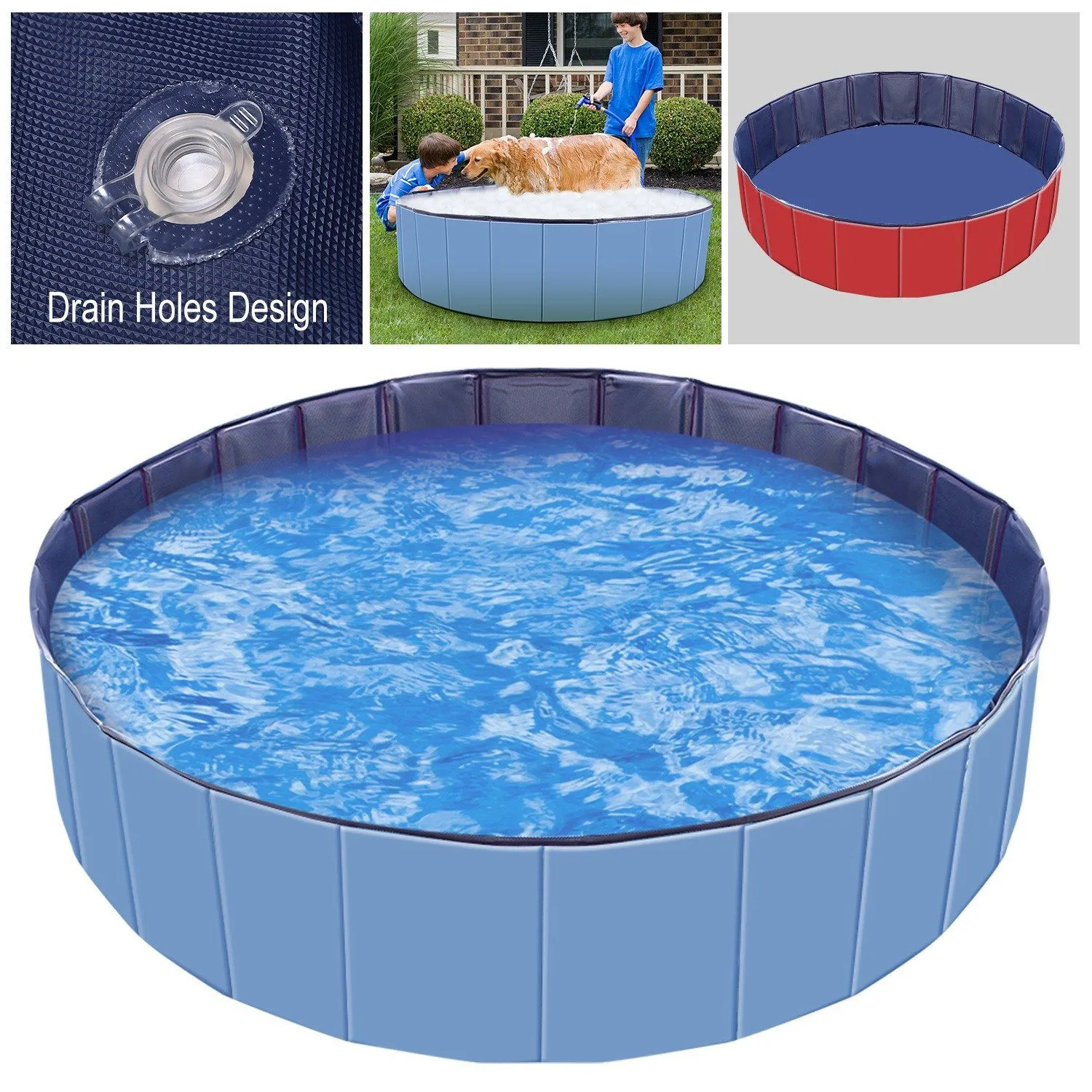 Foldable Pet Swimming Pool PVC