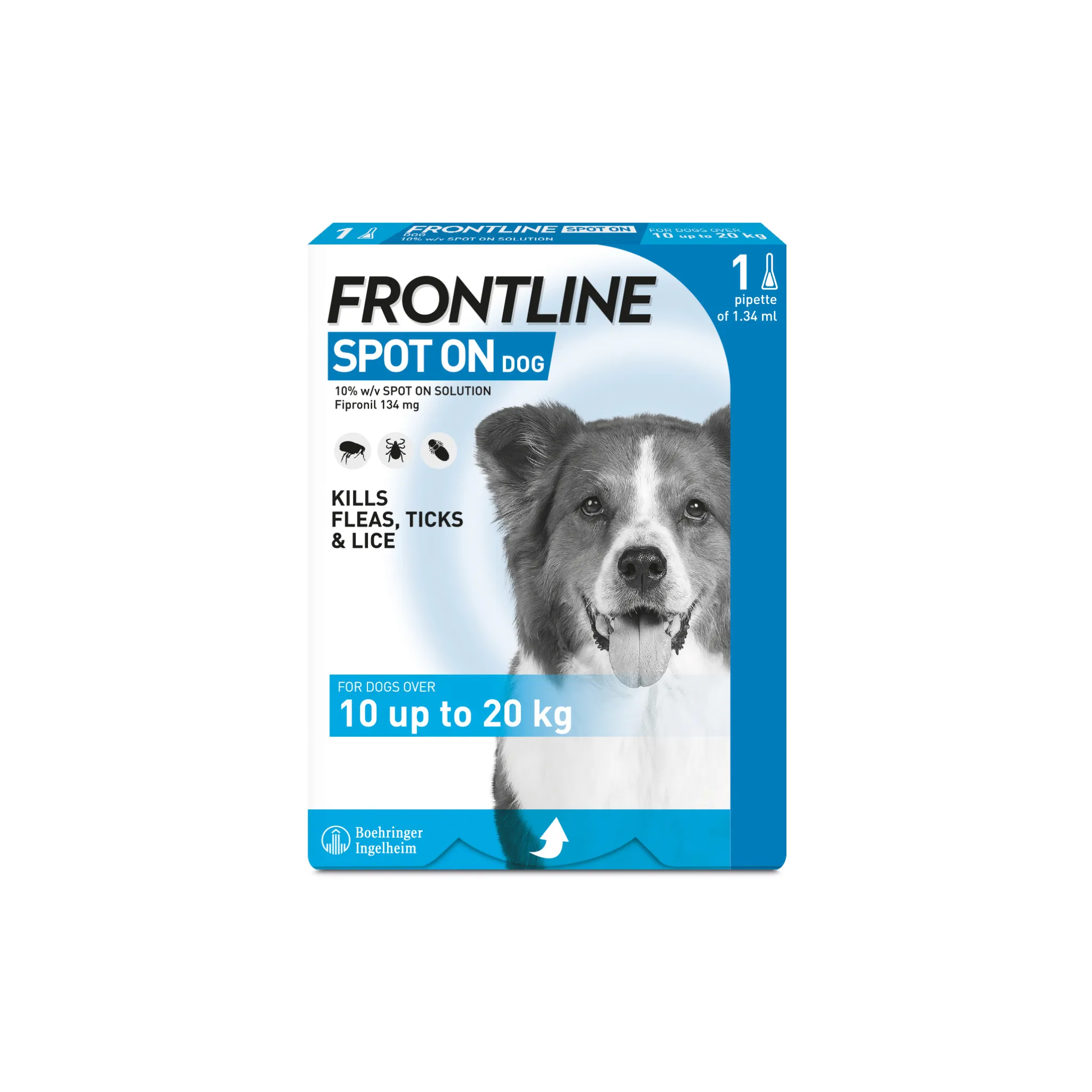 Frontline Spot On Flea And Tick Control For Dogs - 1 Pack