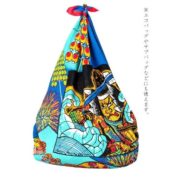 Furoshiki, Japanese Traditional Handkerchief Wrapping Cloth - 112cm Japanese Festival