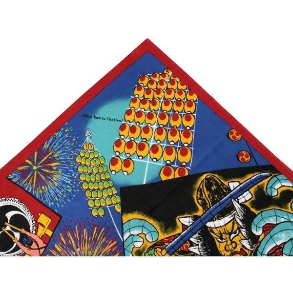 Furoshiki, Japanese Traditional Handkerchief Wrapping Cloth - 112cm Japanese Festival