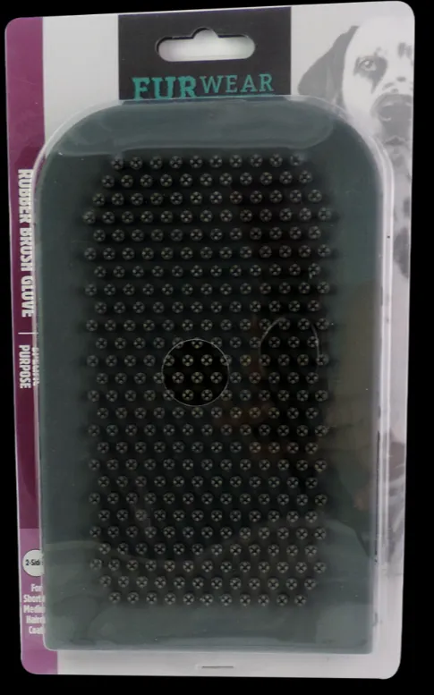 Furwear – Specific Purpose – Rubber Brush Glove – 2 Sided