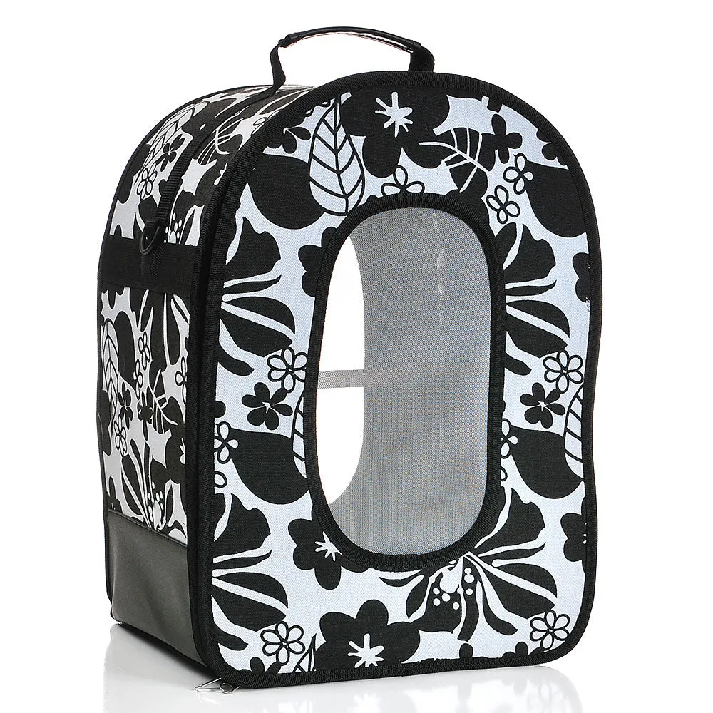 HB1506L Black - Large Soft Sided Carrier - The Voyager