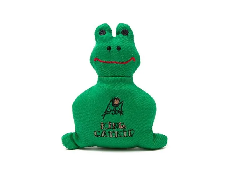 King Catnip Frog Cat Toy