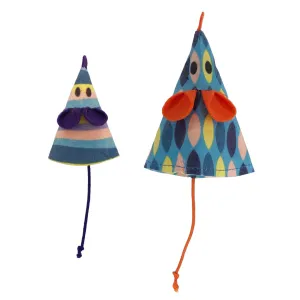 KONG Bat-A-Bout Vibez Mouse Cat Toys 2 Pack
