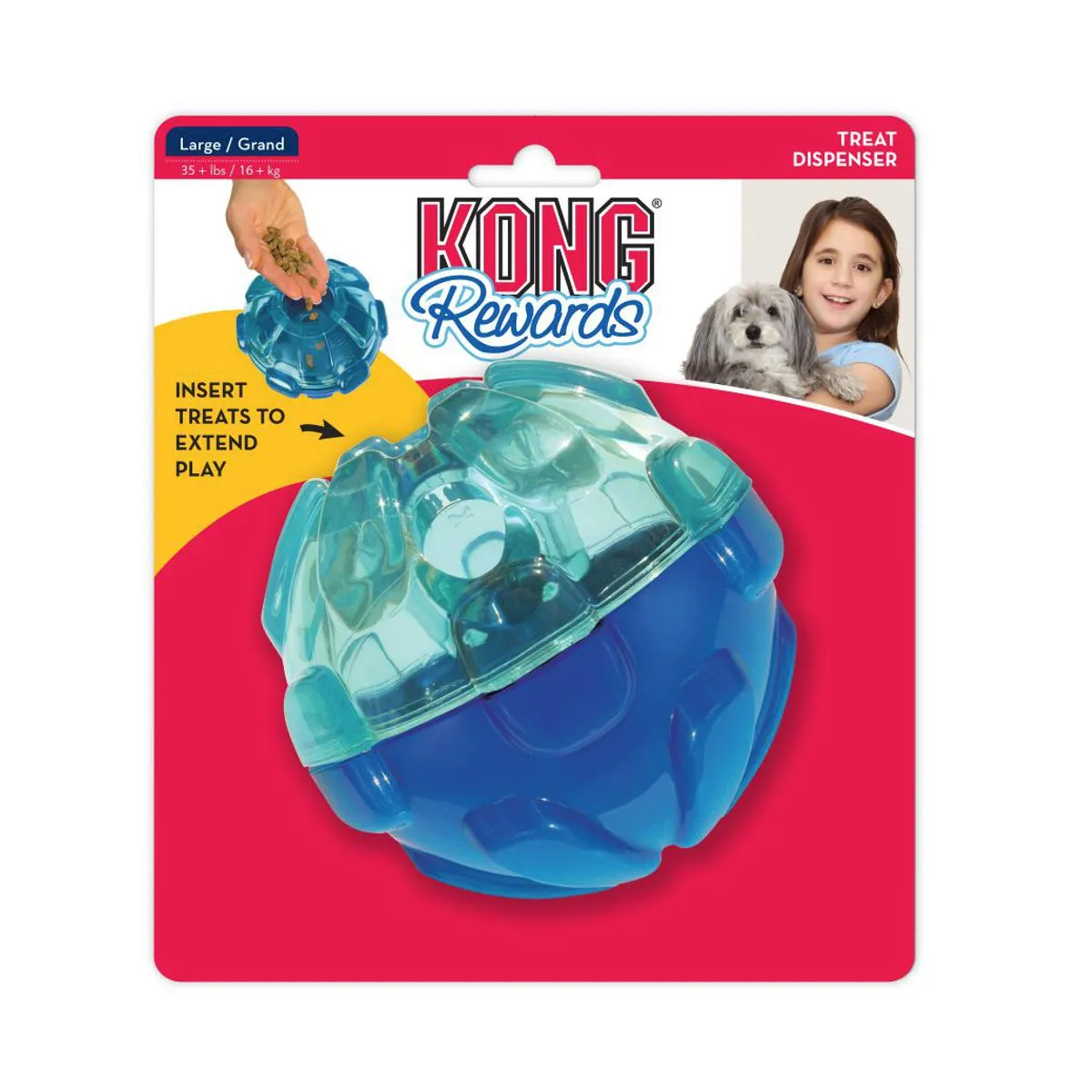 KONG® Rewards Ball Dog Toy