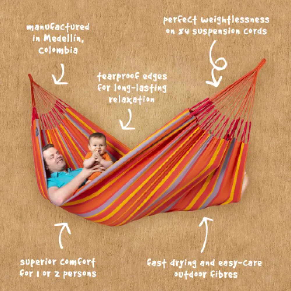 LA SIESTA Brisa Classic Hammock Swing (Double - W 160 cm)