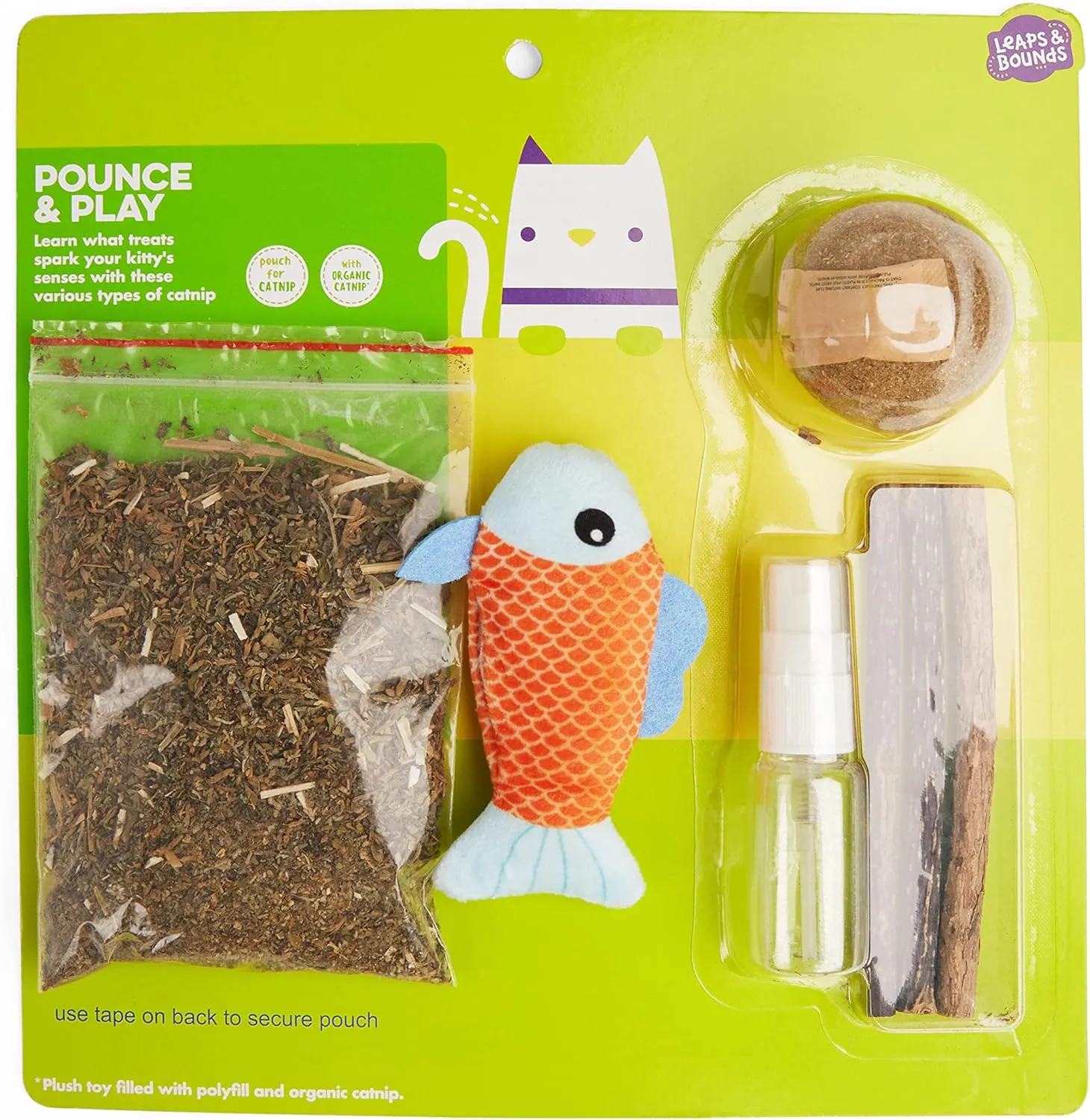 Leaps & Bounds Catnip Starter Kit Cat Toy