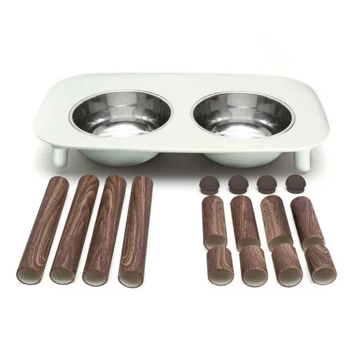 Messy Mutts Elevated Double Feeder Limited Edition Legs