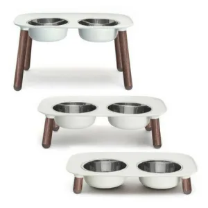 Messy Mutts Elevated Double Feeder Limited Edition Legs