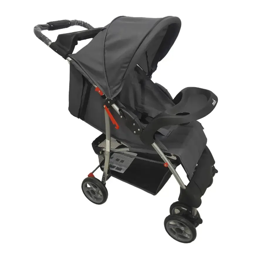 Moon Bezik - One Fold Stroller (Dark Grey)