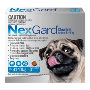 NexGard Dog 4.1-10kg Blue