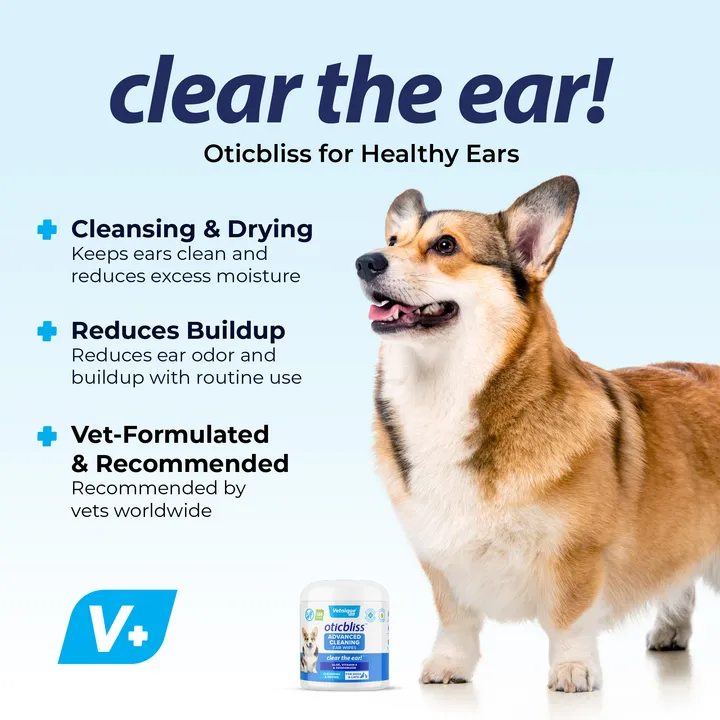 Oticbliss™ Advanced Cleaning Ear Wipes - 100 ct