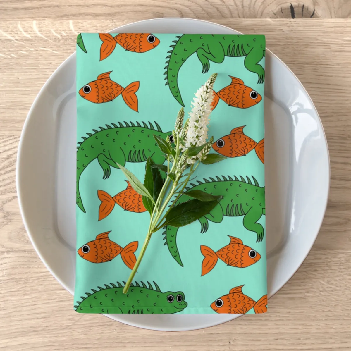 Pet Shop Iguana Napkins