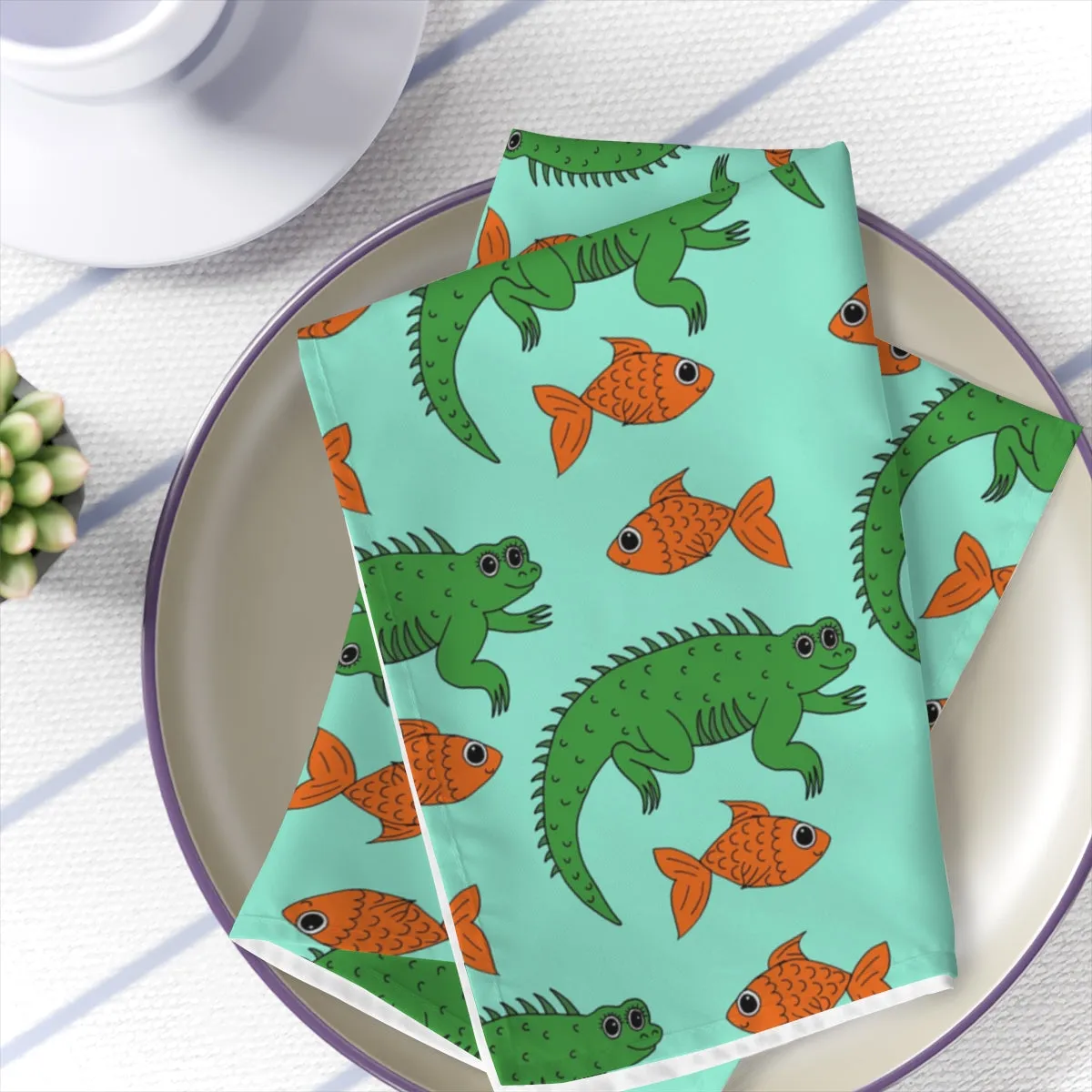Pet Shop Iguana Napkins
