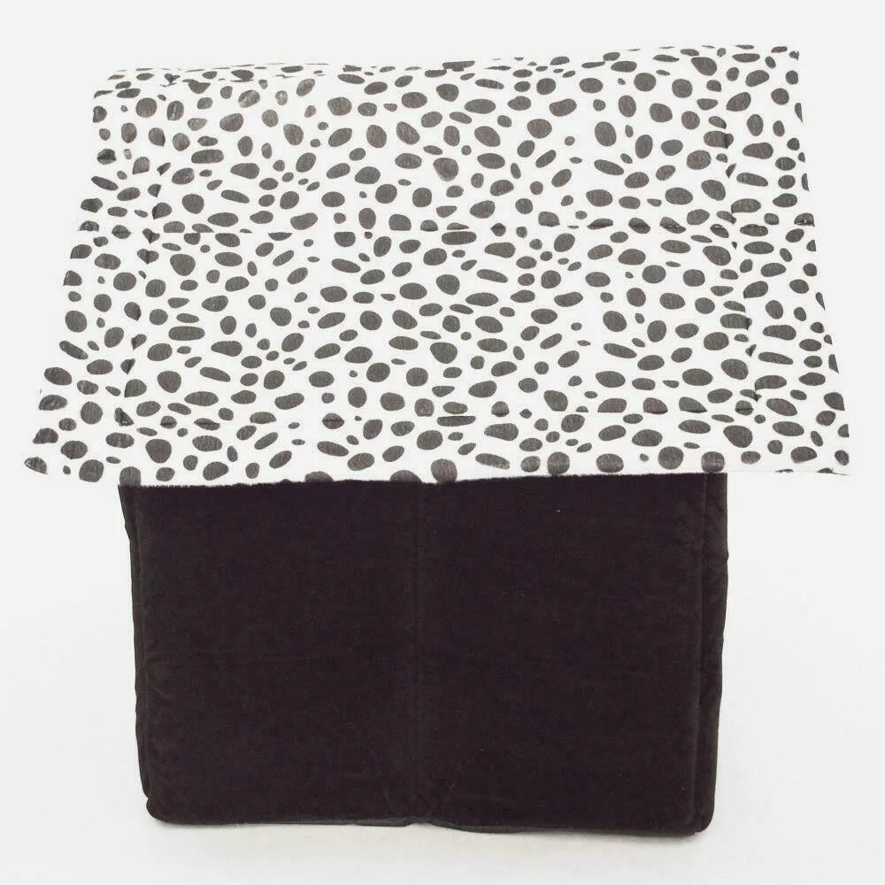 PETLAVISH™ Calming Dog/Cat HOUSE Bed - Cozy Plush Retreat & Sleeping Kennel