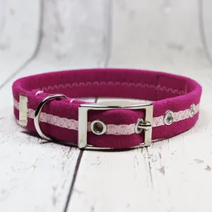 Pink Oscar and Hooch Dog Collar