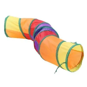 Rainbow Foldable Tunnel Tube