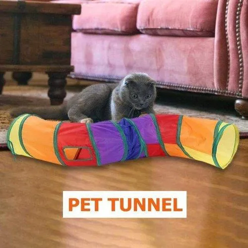 Rainbow Foldable Tunnel Tube