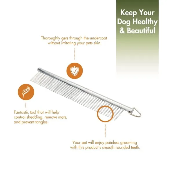 Safari Dog Grooming Combs for Medium and Fine Coats