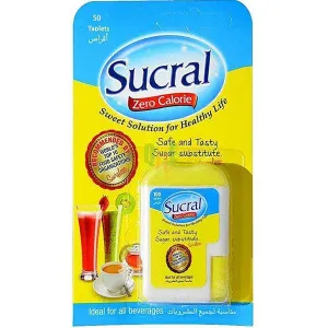 SUCRAL ZERO CALORIES 50 TABLETS