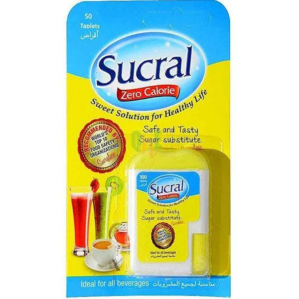 SUCRAL ZERO CALORIES 50 TABLETS