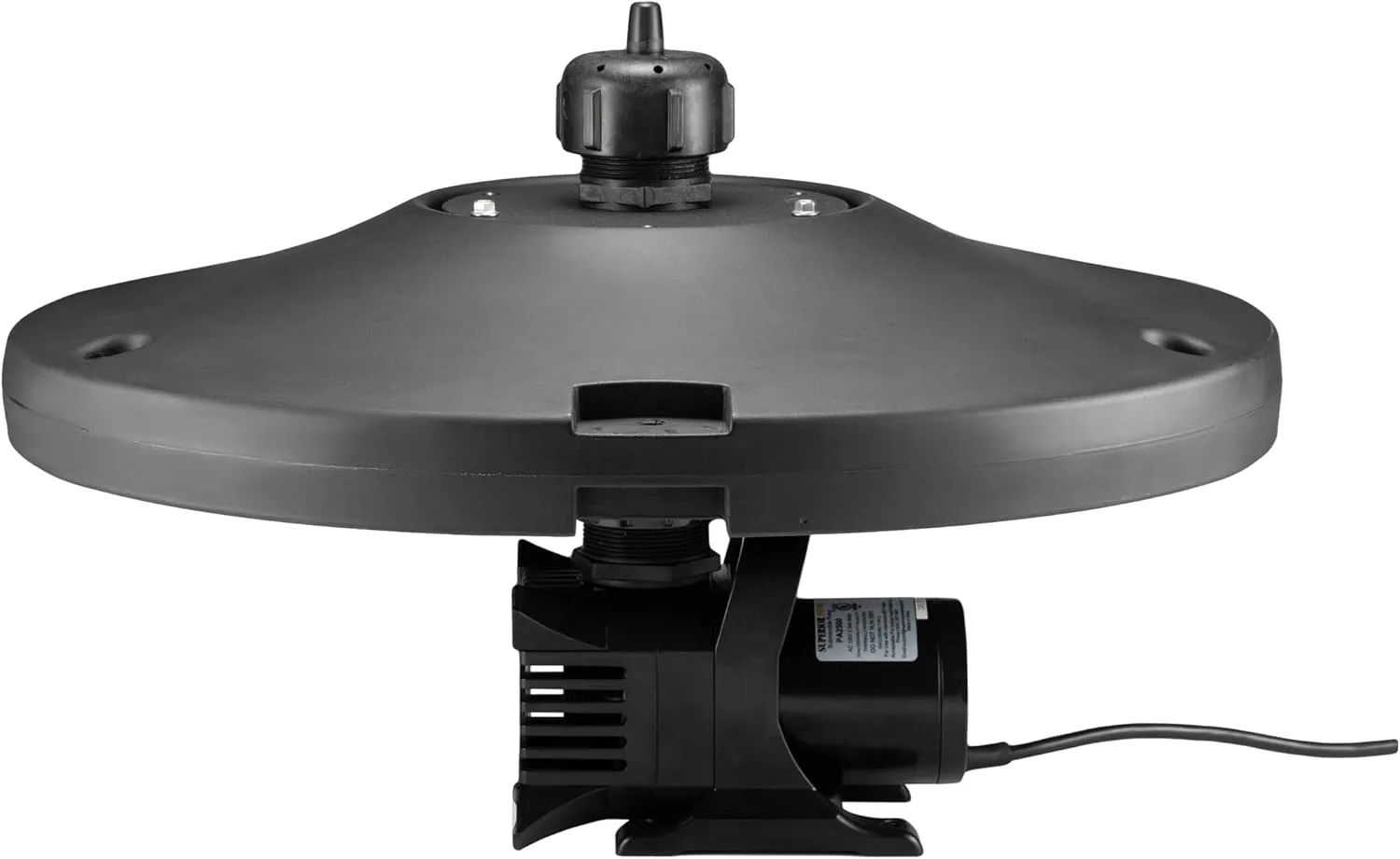 Superior SFX Large Floating Pond Fountain  1/3 HP, 120V with 100-Foot Power Cord | High-Performance Pond Aerator Pump for Lakes & Ponds