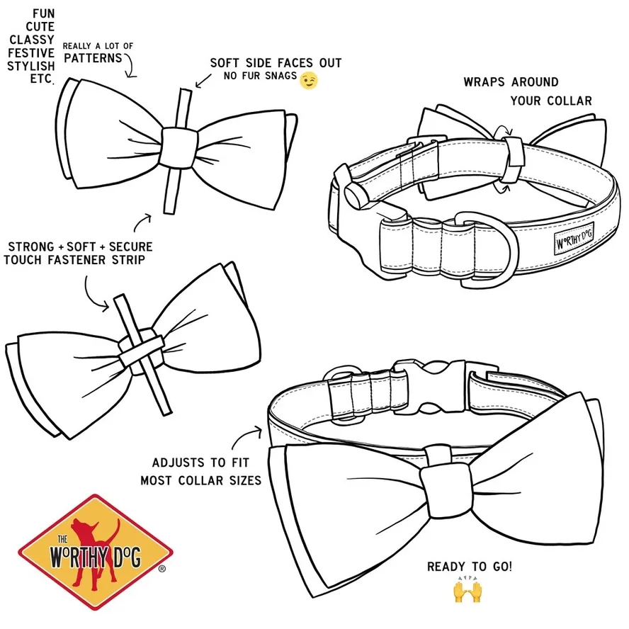 Teal/Purple Plaid Bow Tie