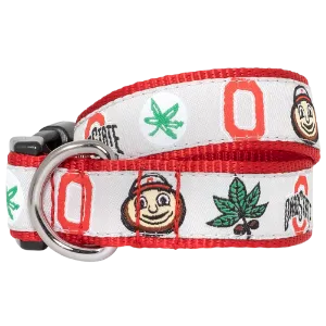The Worthy Dog Ohio State Icons Dog Collar